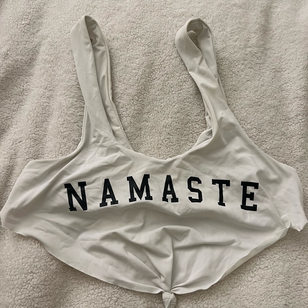 Spiritual Gangster swim top (size small)